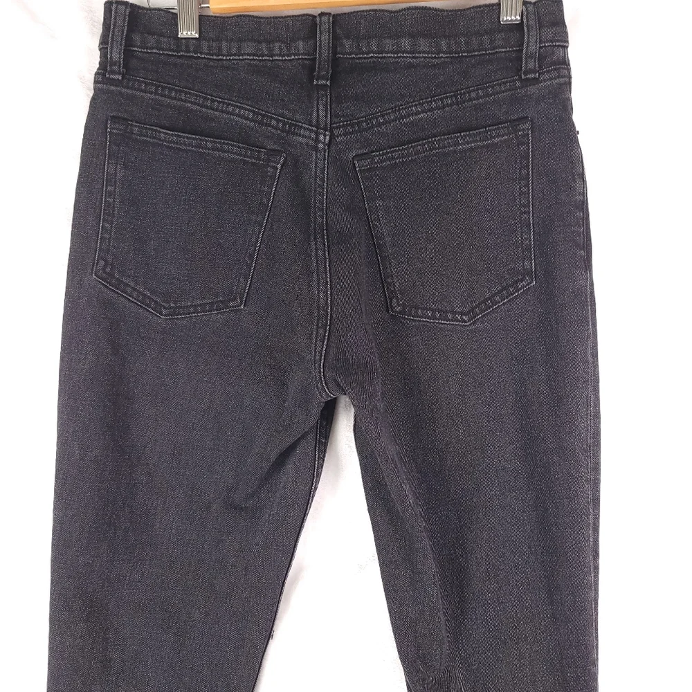 Abercrombie The Skinny High Rise Jeans Black 27 4 Short